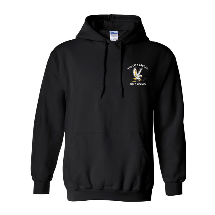 Black Hoodie - Crest Logo