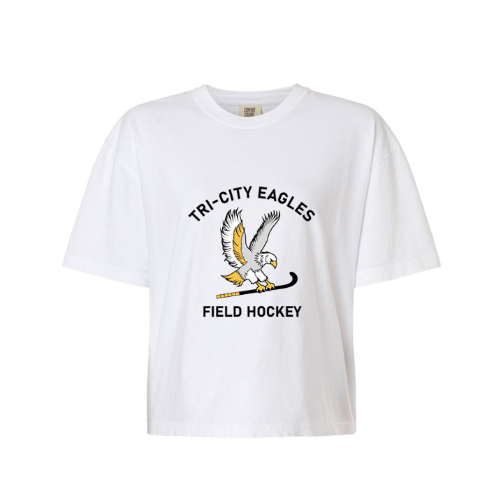 Short White T-Shirt - Front Logo