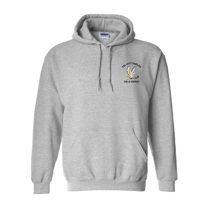 Grey Hoodie - Crest Logo