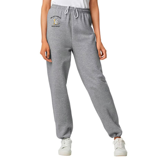 Grey Sweatpants - Elastic Bottom