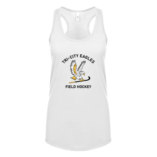 Racerback White Top - Front Logo