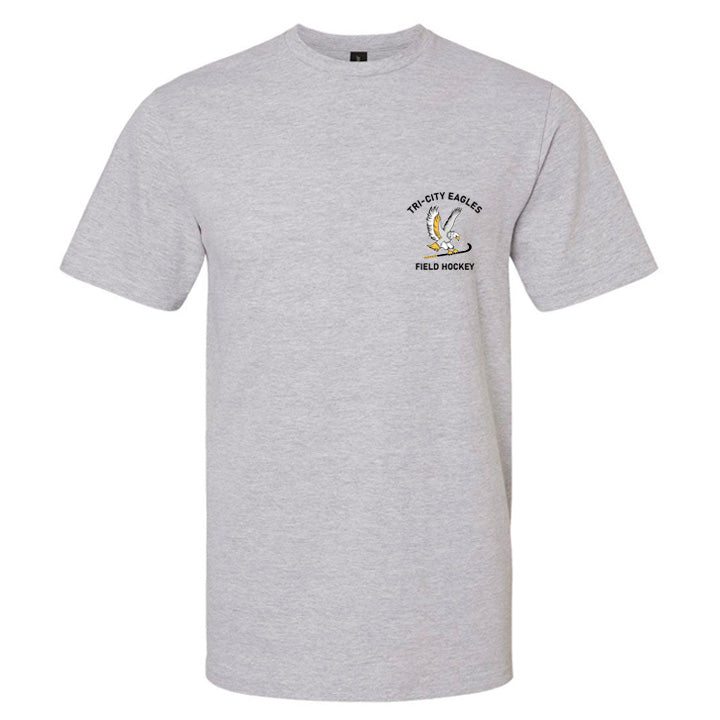 Grey T-Shirt - Crest Logo